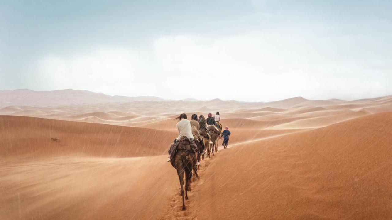 Merzouga Highdune Camp With Heated Tents מראה חיצוני תמונה